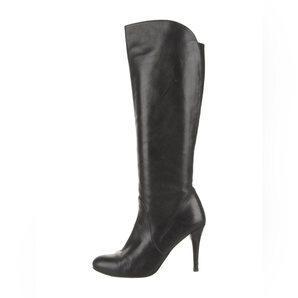 Stuart Weitzman Black‎ Leather Boots